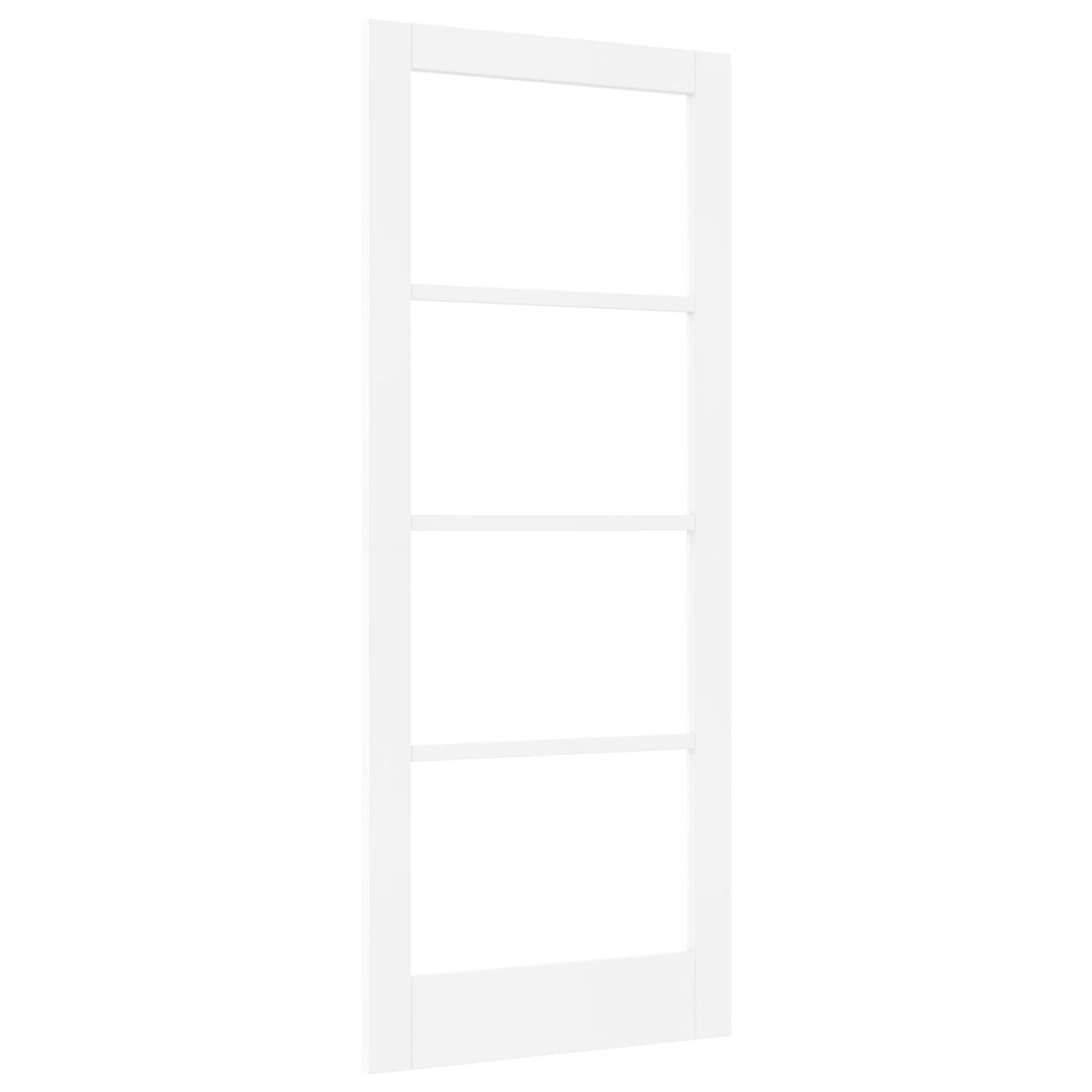 Porta interna con vetro "ORKDAL" Bianco 83x202x4 cm