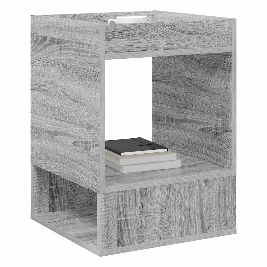 Tavolino Grigio Sonoma 40 x 40 x 56 cm Legno ingegnerizzato 890954