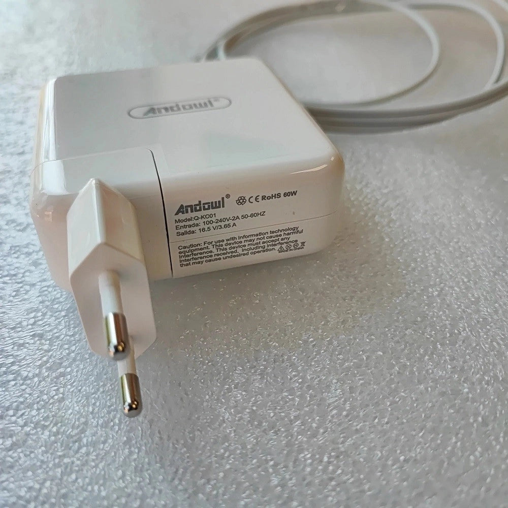 Trade Shop - Caricabatterie Adattatore Caricatore Cellulare Alta Velocità Type-t 60 W Q-kc01 -