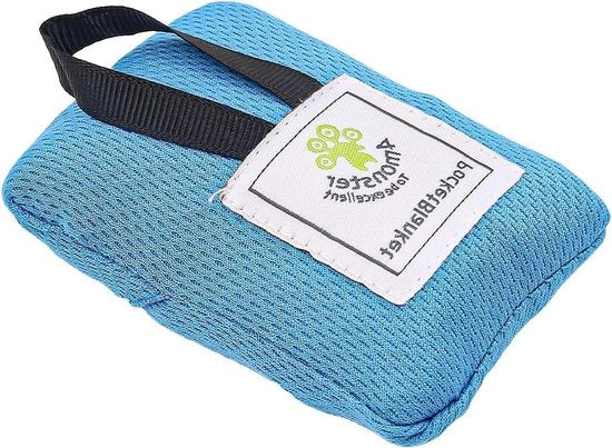 Picknickdeken Acquaparata per Campeggio e Viaggi con Tasca Portatile - 70 x 110cm