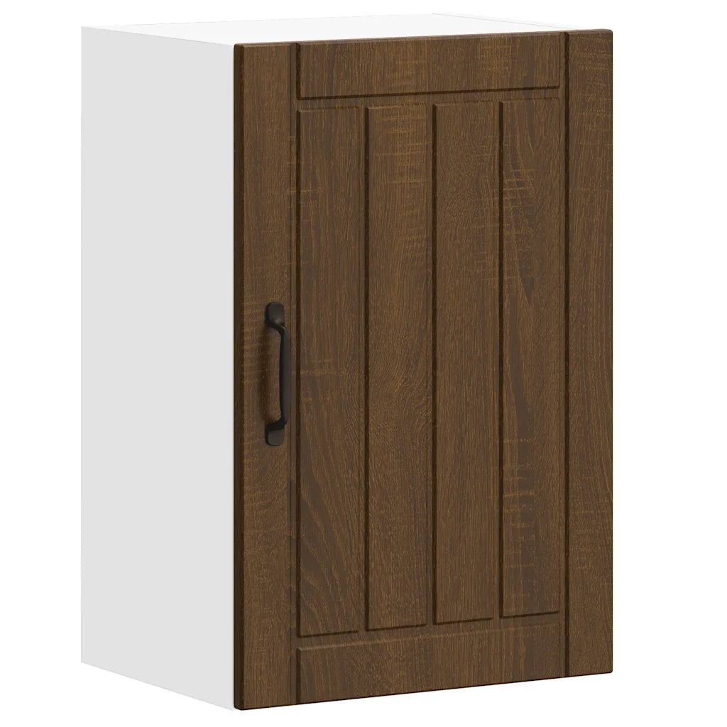 Pensile da Cucina Lucca Rovere Marrone in Legno Multistrato
