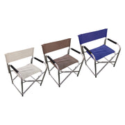 SEDIA REGISTA 'ALICANTE' telo colore blu 2 PZ