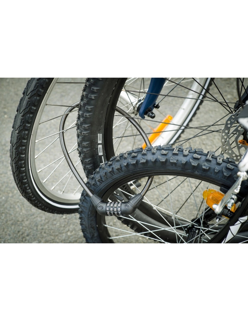 Antifurto a cavo Ø 10 mm, lunghezza 0,65 m, combinazione modificabile – THIRARD
