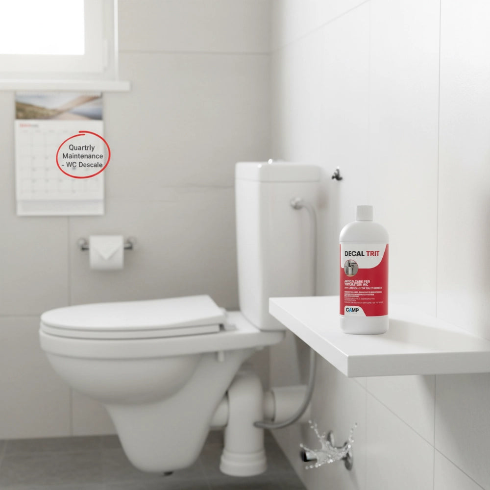 Decal trit anticalcare per rimuovere calcare e incrostazioni 1 lt kit 6 pezzi