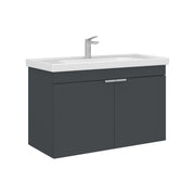Mobile lavabo "Desna 90" - 90 x 45 x 58 cm - Antracite opaco