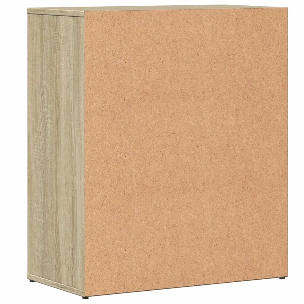 Credenze 2 pz | Madia | Buffet da pranzo | Armadio da pranzo Rovere Sonoma 60x31x70 cm in Legno Multistrato
