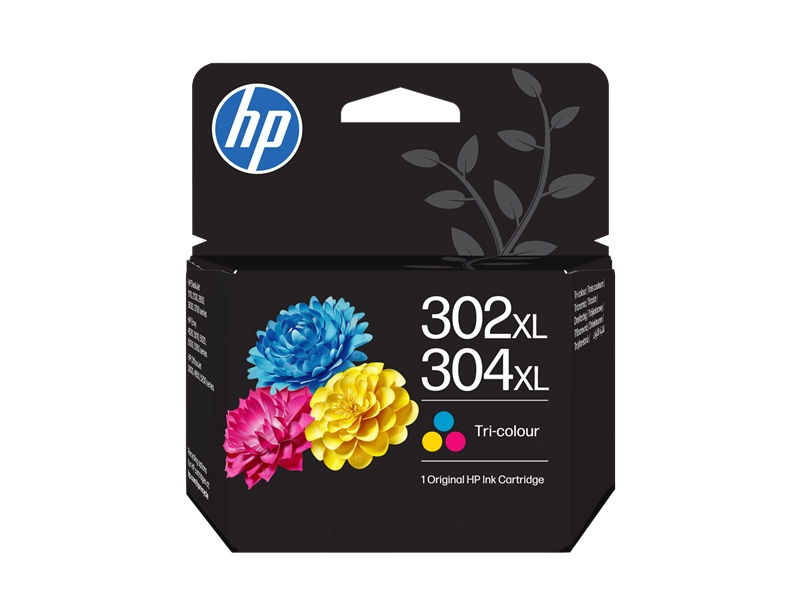 ORIGINAL HP Cartuccia d'inchiostro differenti colori B7RT8AE 302 XL / 304 XL ~300 Seiten Cartuccia di inchiostro in tricromia originale HP 302Xç/304XL