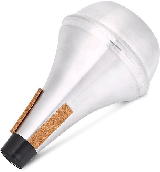 Demper di Suono Tromba - Materiale Lega di Alluminio - Resistente allo Shock - Duraturo - Silenziatore di Prova - Silenziatore di Suono - Resistente ai Colpi