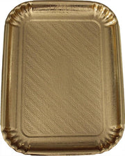 MAURY'S VASSOIO ORO RETTANGOLARE IN CONFEZIONE DA 2 PEZZI 22 X 30 CM