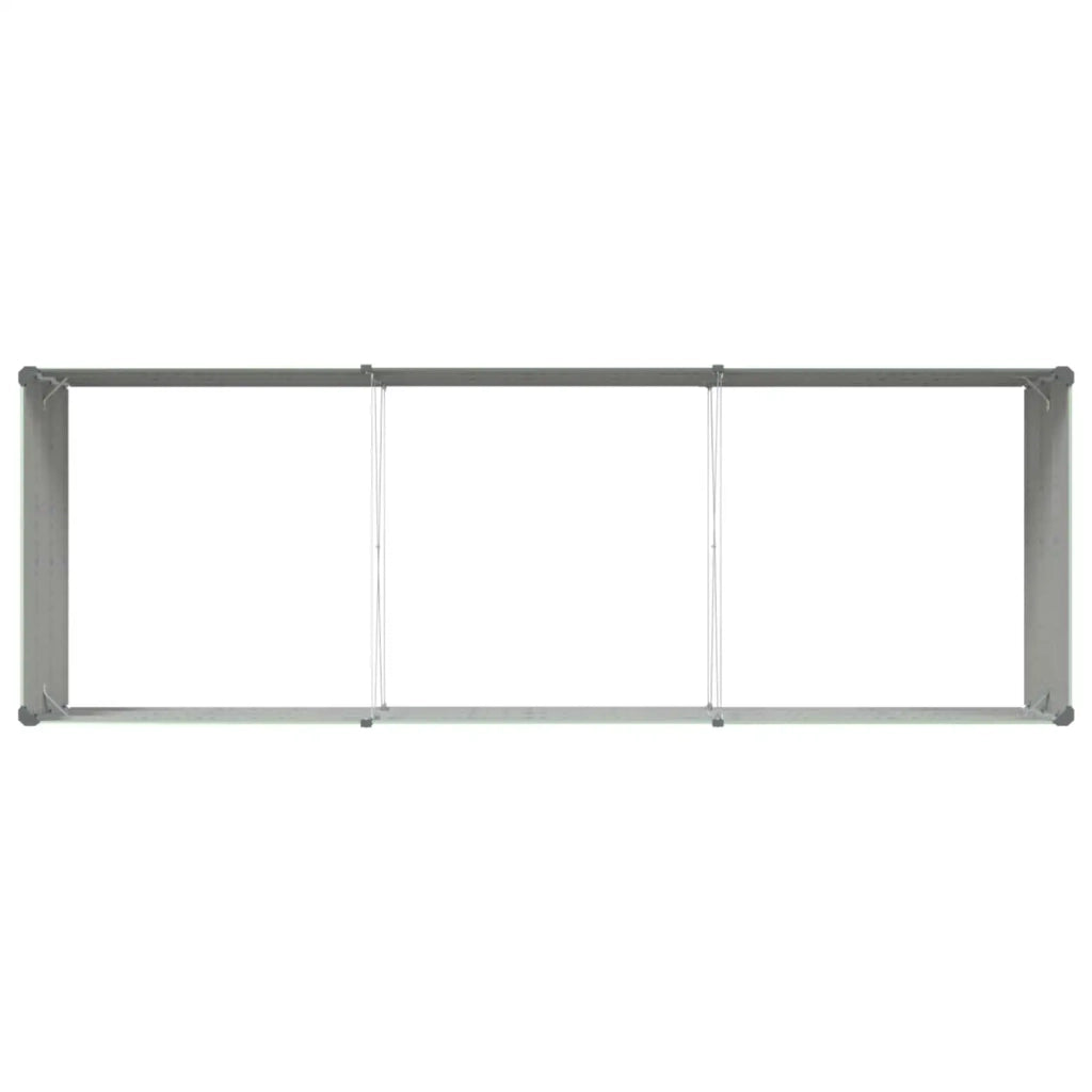 Fioriera Verde Pastello 290 x 100 x 45 cm Acciaio zincato 42018273
