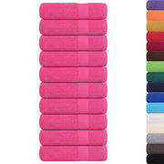 Asciugamani FROGN 10 pz Rosa 50x100 cm 360 g/m² 137048