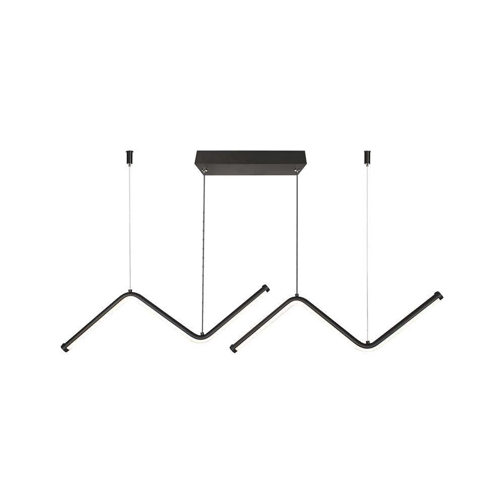 Lampada a sospensione LED nera 100 cm V-TAC VT-6129