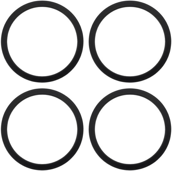 Set di 4 Spaziatori Cassette in Alluminio per Biciclette