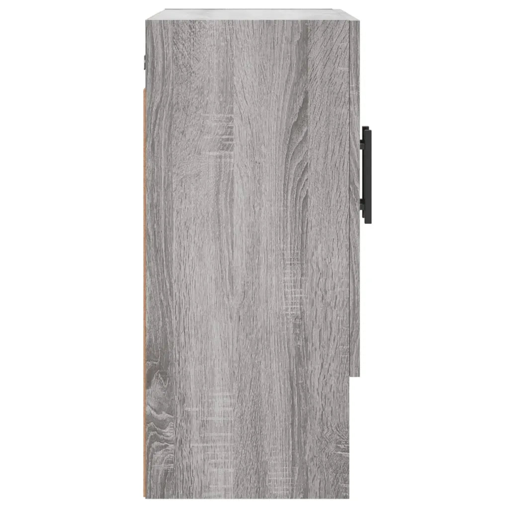 Armadietto a Muro | Mobile a Parete Grigio Sonoma 60x31x70cm in Legno Multistrato