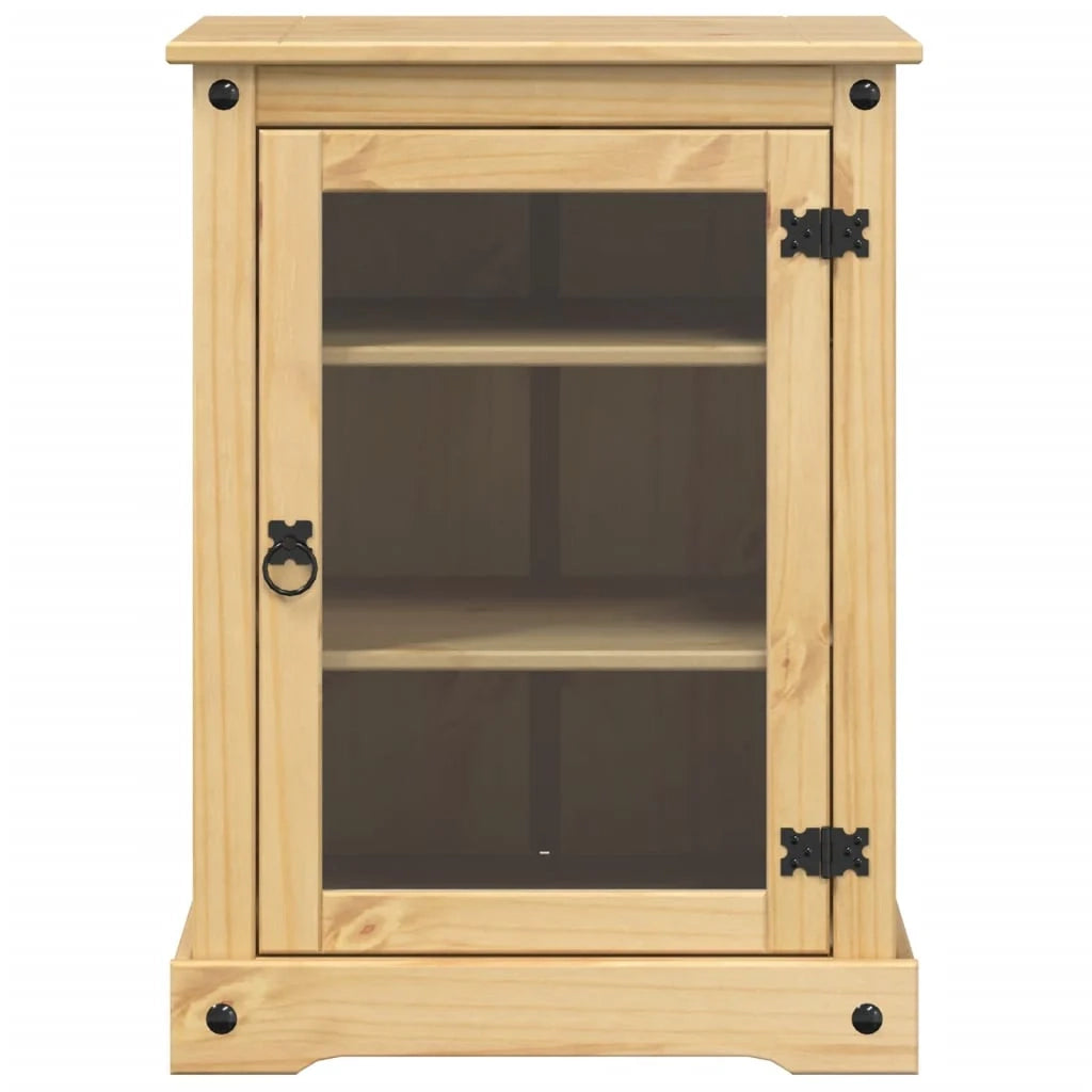 Mobile TV multimediale scaffale per TV credenza mobile TV sala da pranzo soggiorno camera da letto HiFi Corona 60 x 50 x 82 cm legno massello di pino marrone 02_0025428