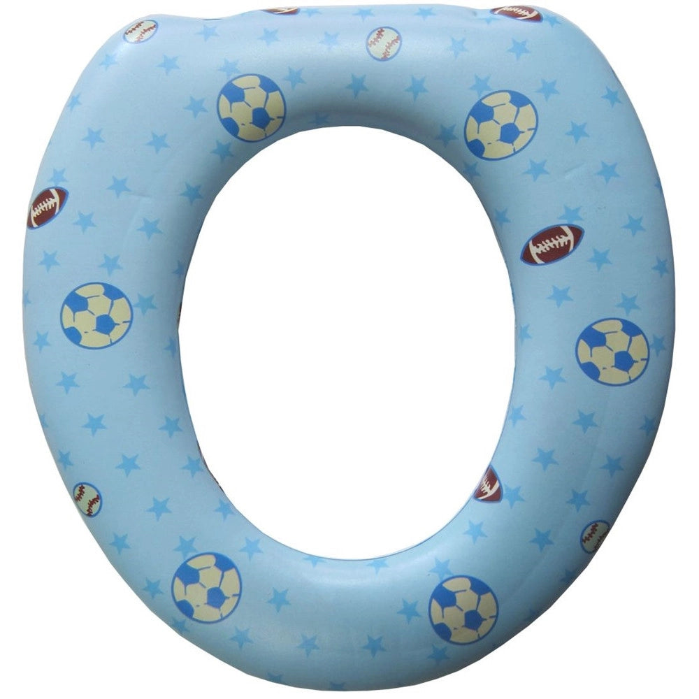Trade Shop - Riduttore Sedile Seggiolino Per Wc Morbido Per Bambini Con 4 Motivi A Fantasia 59781 -