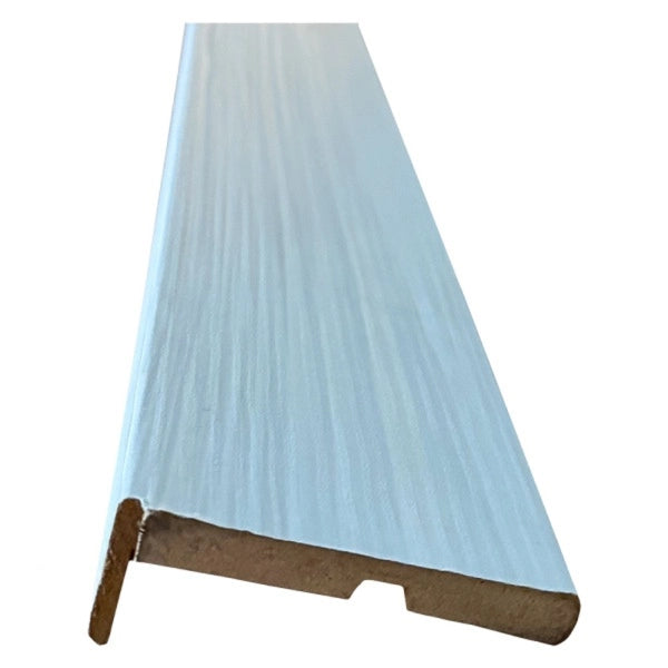 COPRI PROFILO LAMINATO LISCIO col. acero neve  - NADDEO PORTE