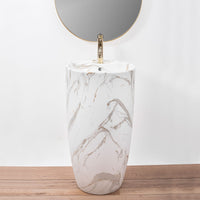 Lavabo Monolitico Rea Anya Lava Matt