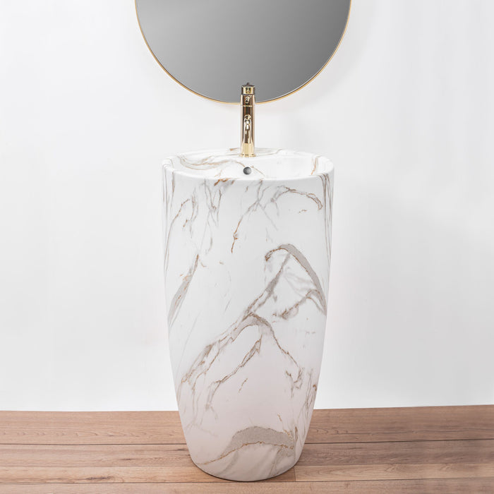 Lavabo Monolitico Rea Anya Lava Matt