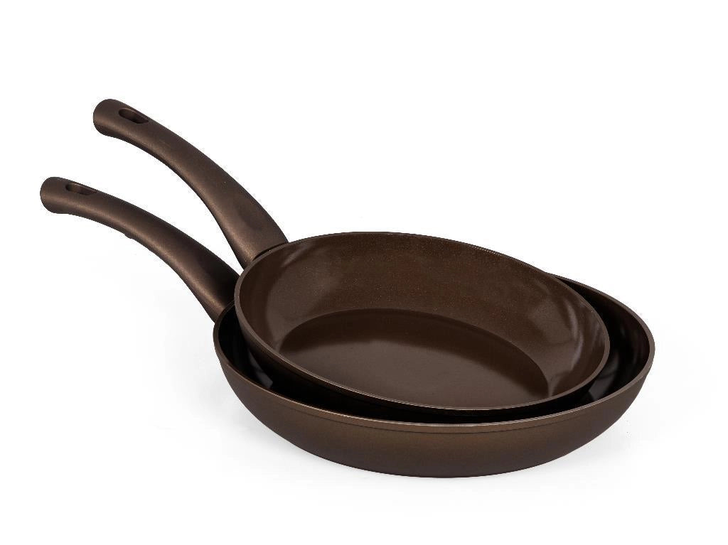 Set 2 Padelle Antiaderenti ad Induzione GreenLife 24 + 28 cm