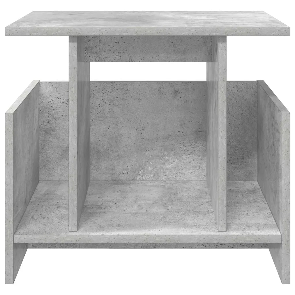 Supporto TV 50 x 35 x 45 cm Grigio cemento Legno ingegnerizzato 891006