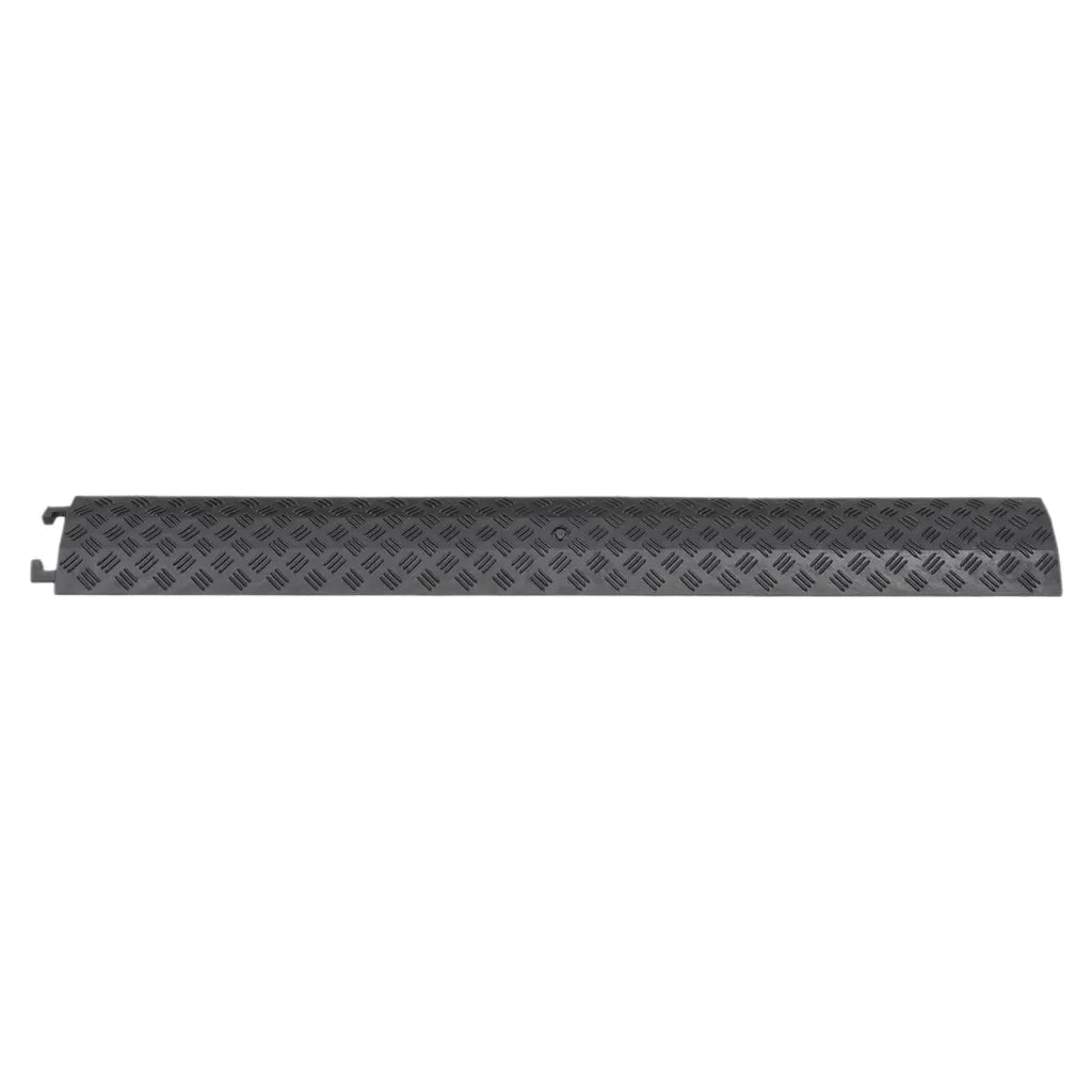 Rampe di Protezione Cavi 2pz 98,5 cm Nero 153107