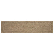 Tappeti per area Rettangolare Naturale e Nero 60 x 250 cm Juta 42010489