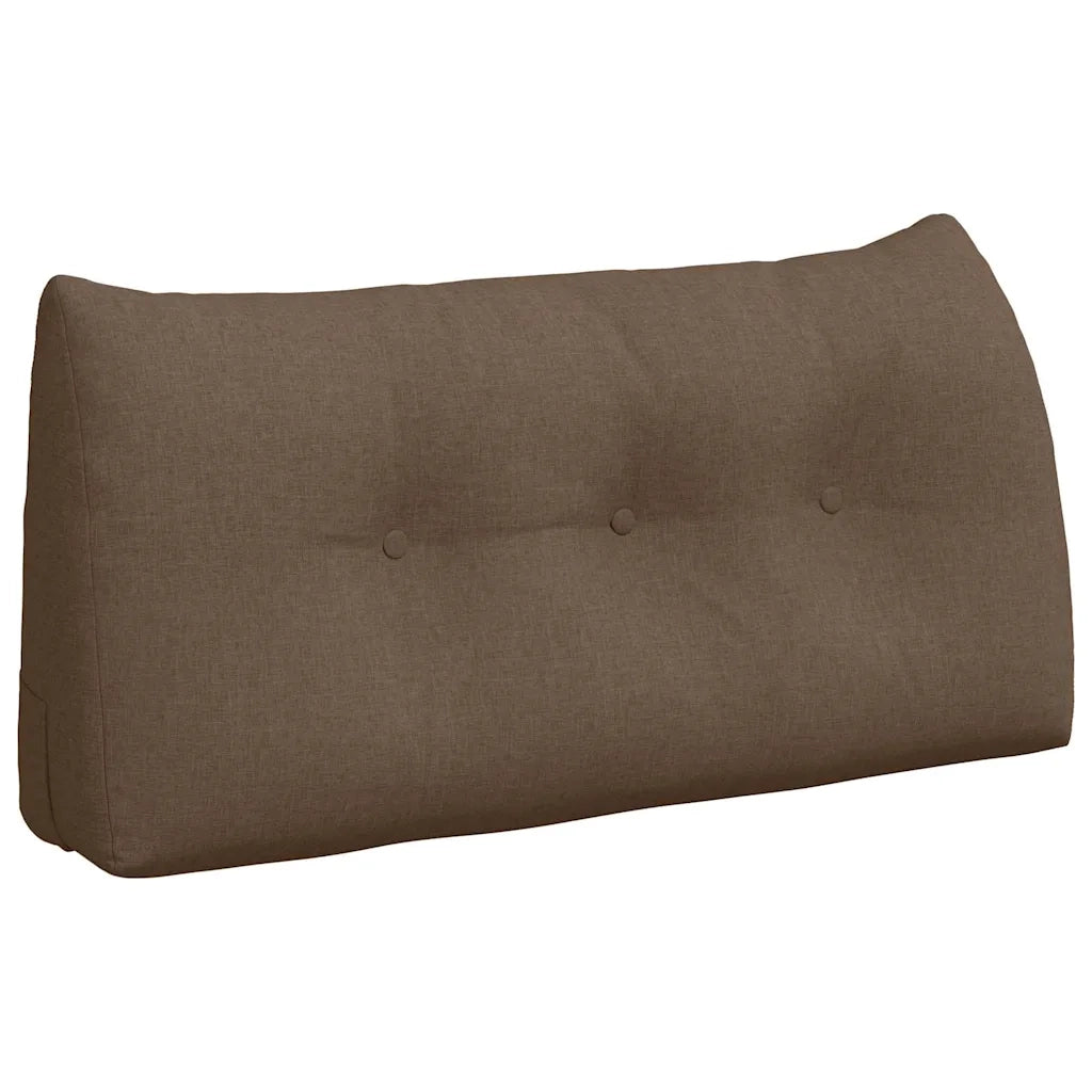 Cuscino per Schiena Marrone 100 x 24 x 50 cm Tessuto