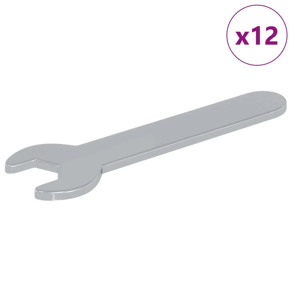 Chiave inglese 12 pz Argento 10 mm Ferro CFW2282914