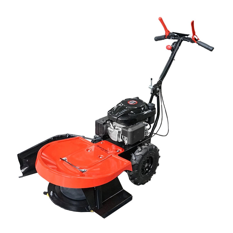 Motofalciatrice rotativa con motore da 196cc, 3 kW, larghezza di lavoro 580mm, 4 lame, MOTOFALCIATRICI CON LAME ROTANTI Breckner Germany
