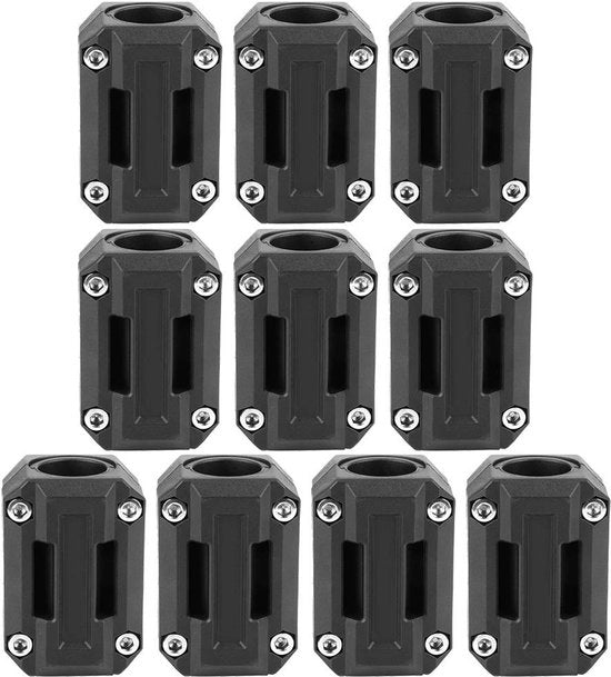 Guardia Bumper - 5 Pari di Protezione Motoristica - Blocco Bumper - Protezione Decorativa - 22/25/28 mm - Adatto per R1200GS/R1150GS - Protezione Motoristica