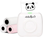 Stampante Portatile per Artigianato - Stampante Fotografica Mobili con 3 Rulli + App - Stampante Senza Inchiostro per Fotografie e Etichette - Stampante Termico