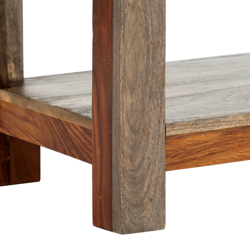 Tavolo Consolle | Tavolo d'Ingresso con 3 Cassetti 120x30x75 cm Legno di Acacia