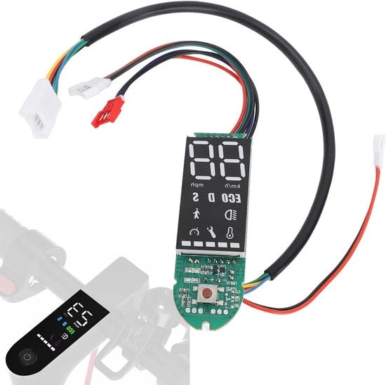 Pannello di controllo per scooter elettrico 8.5-10 pollici con scheda di controllo Bluetooth e display di dati - Componenti per scooter elettrico