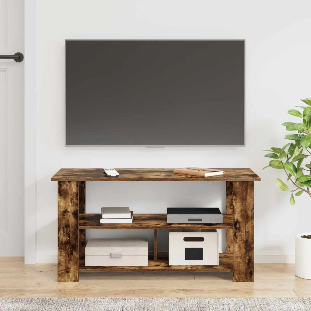 Supporto TV Rovere fumé 100 x 40 x 50 cm 8000392