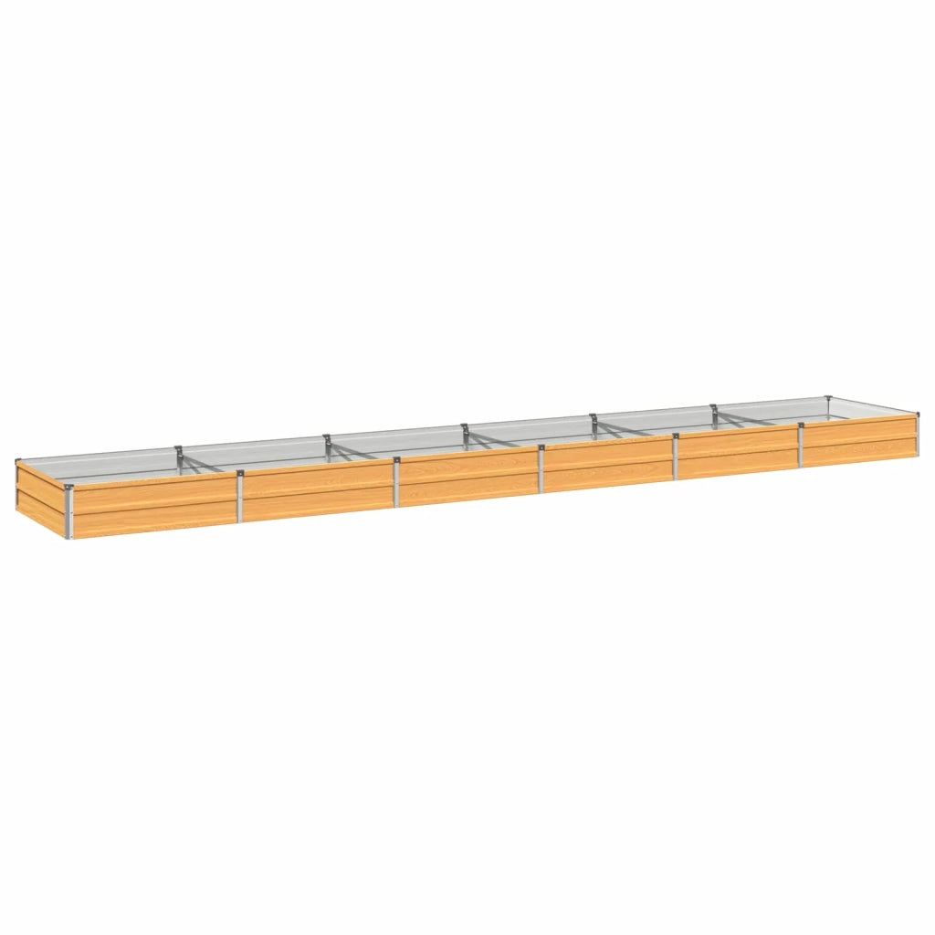 Letto rialzato da giardino Naturale 480 x 80 x 24 cm 8006516