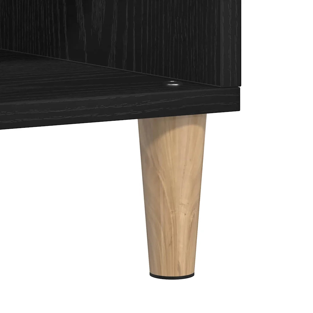 Credenza 103,5 x 35 x 70 cm Legno ingegnerizzato Rovere Nero 862590