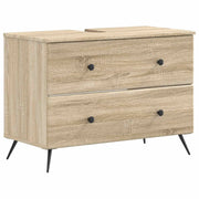 Armadio per Lavabo da Bagno BREDA Rovere Sonoma 82 x 41 x 59 cm 897457