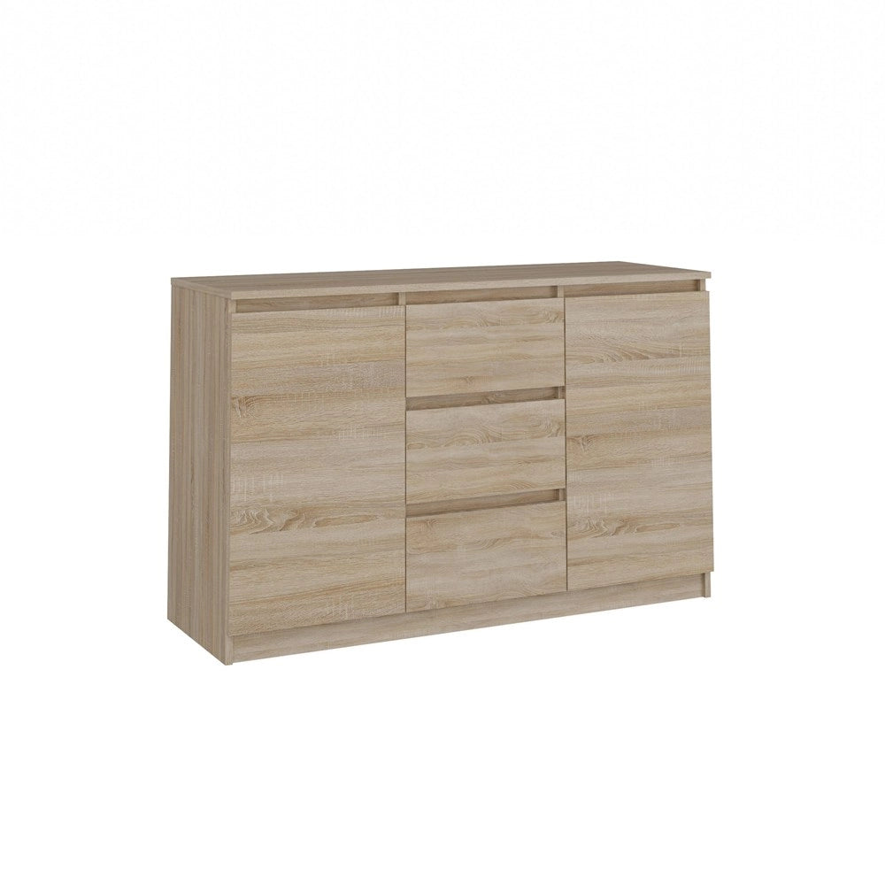 Cassettiera MALWA 2d3s rovere sonoma per camera e soggiorno