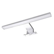 Trade Shop - Applique Lampada Led Per Specchio Bagno Con Doppia Istallazione 7w Luce 4000k Ip44 500p - Argento