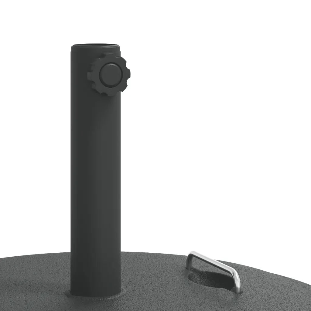 Base per Ombrellone con Manici per Pali ?38/48 mm 25 kg Rotonda CFW6888653