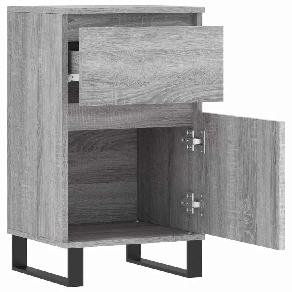 Credenza Grigio Sonoma 40x35x70 cm in Legno Multistrato 831176