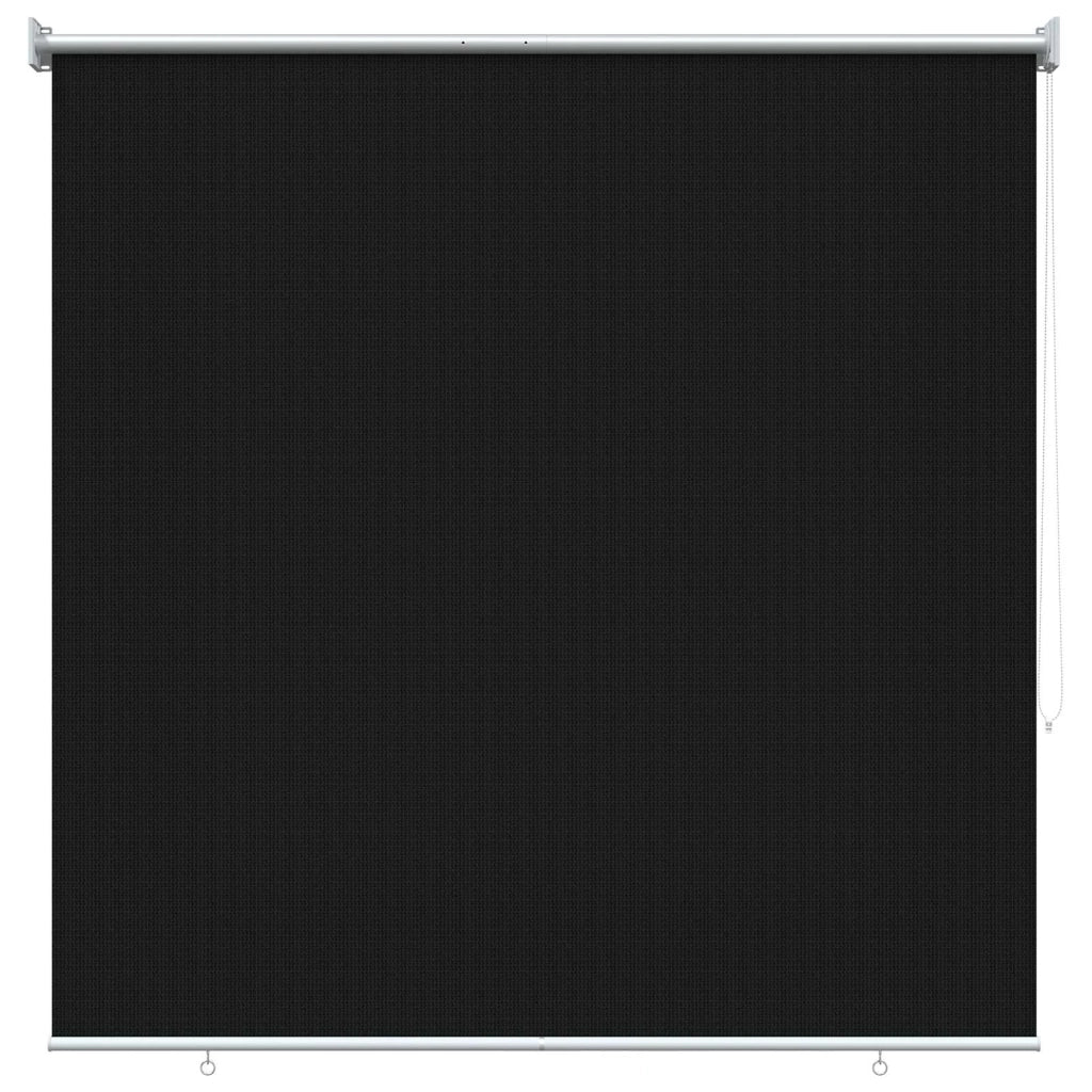 Tenda a Rullo Esterno Blocco UV 90% Nero 140 x 140 cm HDPE 42036068