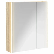 Mobiletto per specchio da Bagno | Armadio da bagno Rovere Sonoma