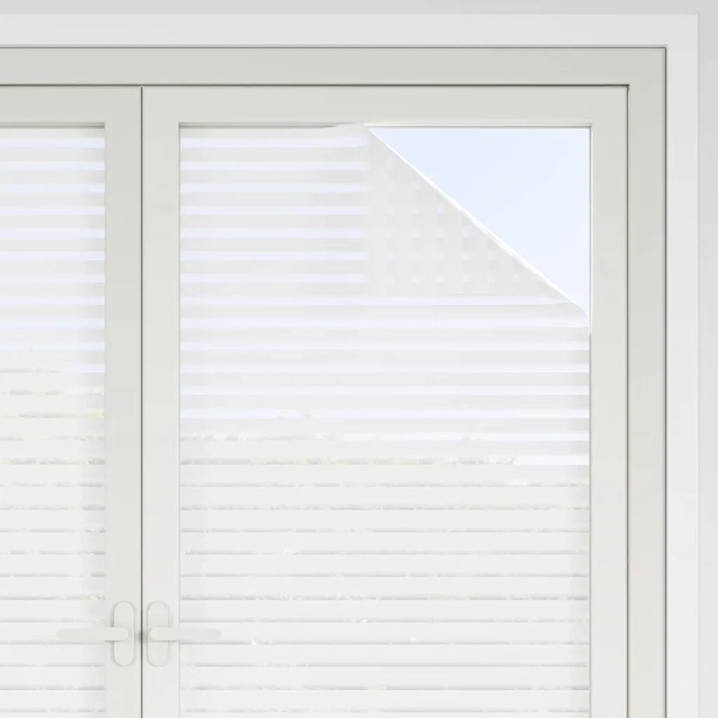 Pellicola statica per finestre Motivo Tende 60 x 500 cm PVC 3394712