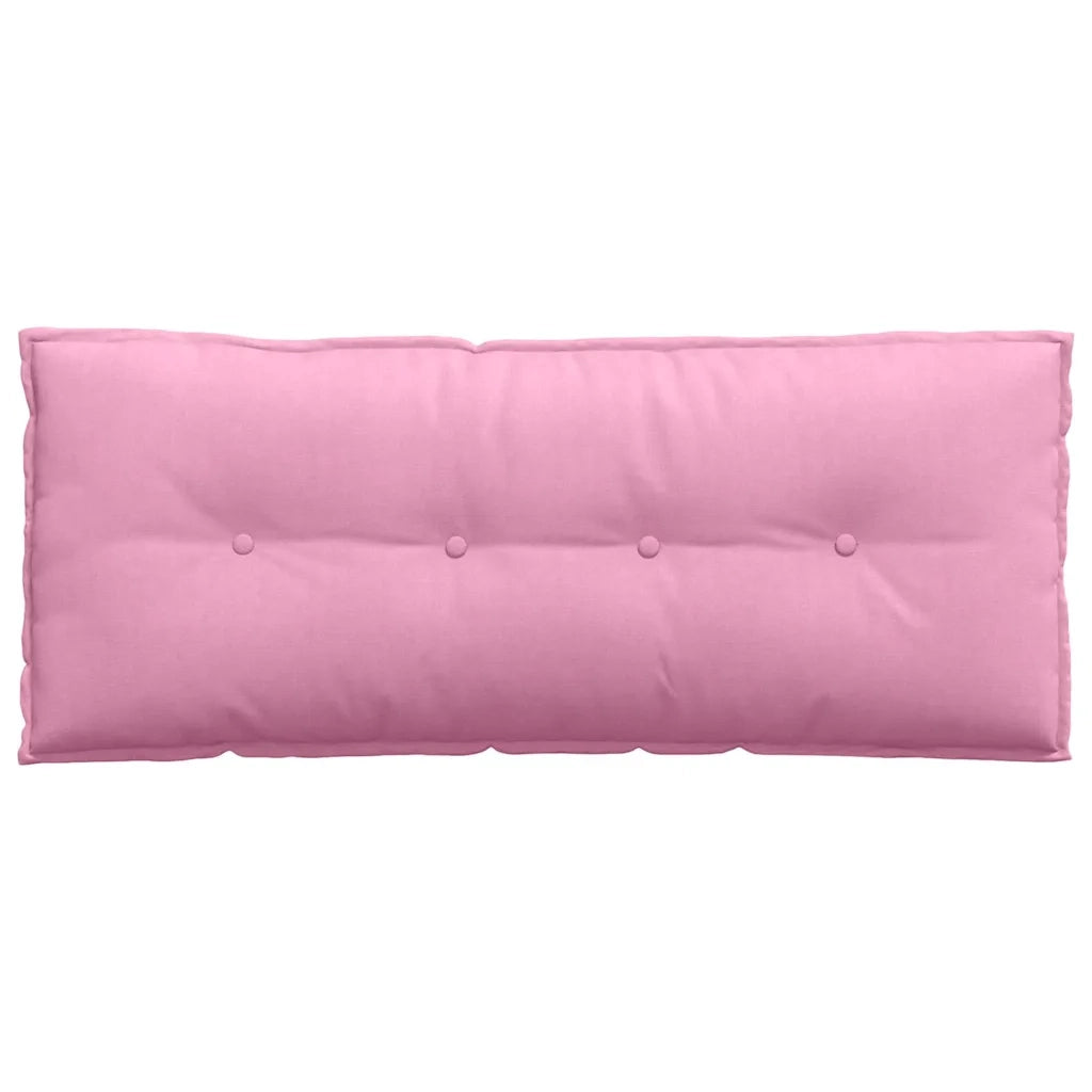 Cuscino per Schiena Rosa 120 x 19 x 50 cm Tessuto