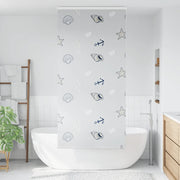 vidaXL Tenda a Rullo Doccia Cassonetto 90x240 cm Larghezza Tessuto