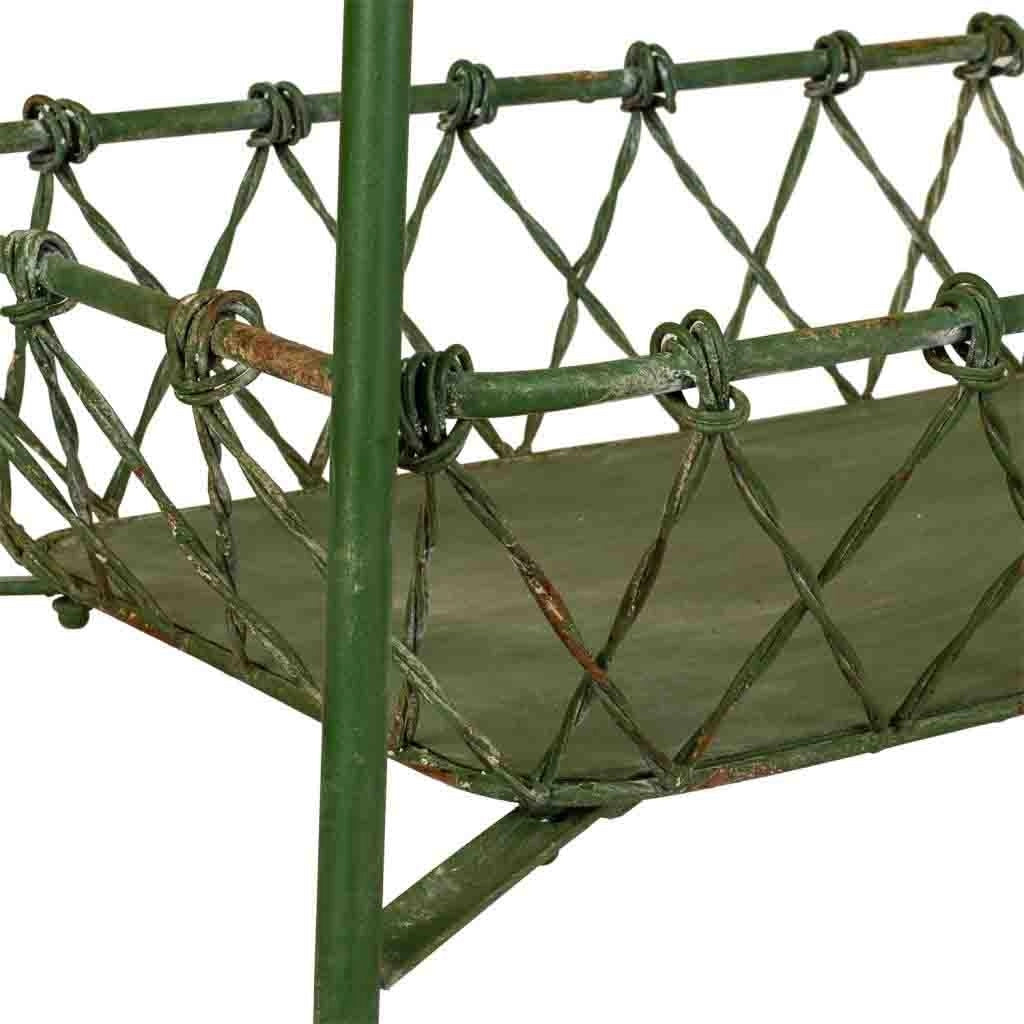 Scaffalatura metallica verde 76,8x47,5x195h