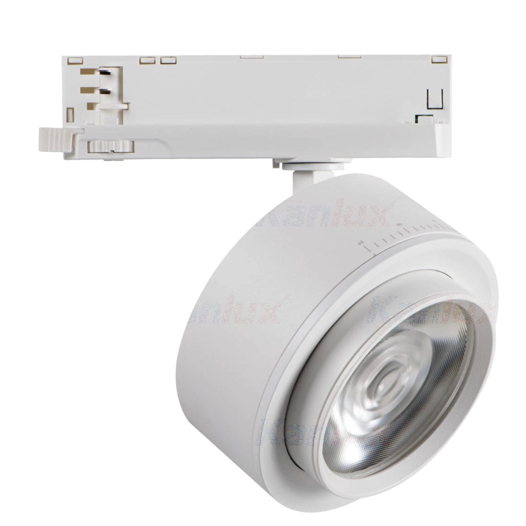 Faretto spot su binario bianco LED 38W Kanlux BTL 35660
