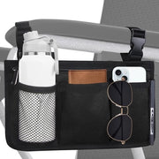 Accessorio per sedia a rotelle - Impermeabile - Flessibile - Leggero - Tessuto Oxford - 12,5 x 7 cm - Borsa di stoccaggio